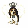 Color Transfer - Motiv Hund mit Krone