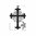Schablone DIN A4 - Kreuz mit Krone