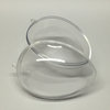 Acryl-Ei aus Kunststoff - Glasklar - 1 Stück teilbar