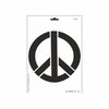 Schablone DIN A4 - Peace