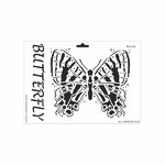 Schablone DIN A4 - Butterfly