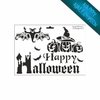 Schablone DIN A4 - Happy Halloween