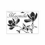 Schablone DIN A4 - Magnolia