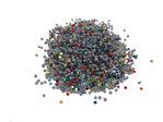 2 mm - Hotfix Bügelkristalle - Multicolor - 1000 Stück