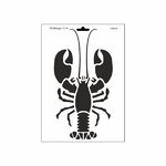 Schablone DIN A4 - Lobster