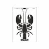 Schablone DIN A4 - Lobster