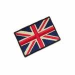 Hotfix patches - Aufnäher/Aufbügler - England Flagge klein - 1 Stück