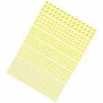 Spiegelgold - Bügelpailletten Ø 3 mm bis 8 mm - gesamt 739 Stück