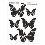 Schablone DIN A3 - Puzzle Schmetterlinge