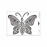 Schablone DIN A4 - Butterfly