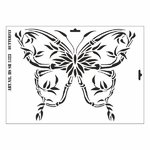 Schablone DIN A3 - Butterfly