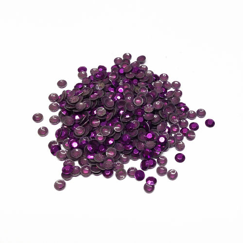 Hotfix Bügel-Chatons (Bügelnieten) - Purple