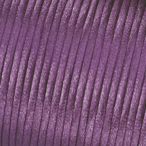 Flechtkordel Satin Violett - Ø 2 mm / 6 m