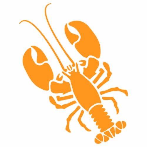 Foliendesign - Lobster - Neon Orange