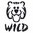 Foliendesign Limited Edition - Tiger wild - Hologramm Schwarz